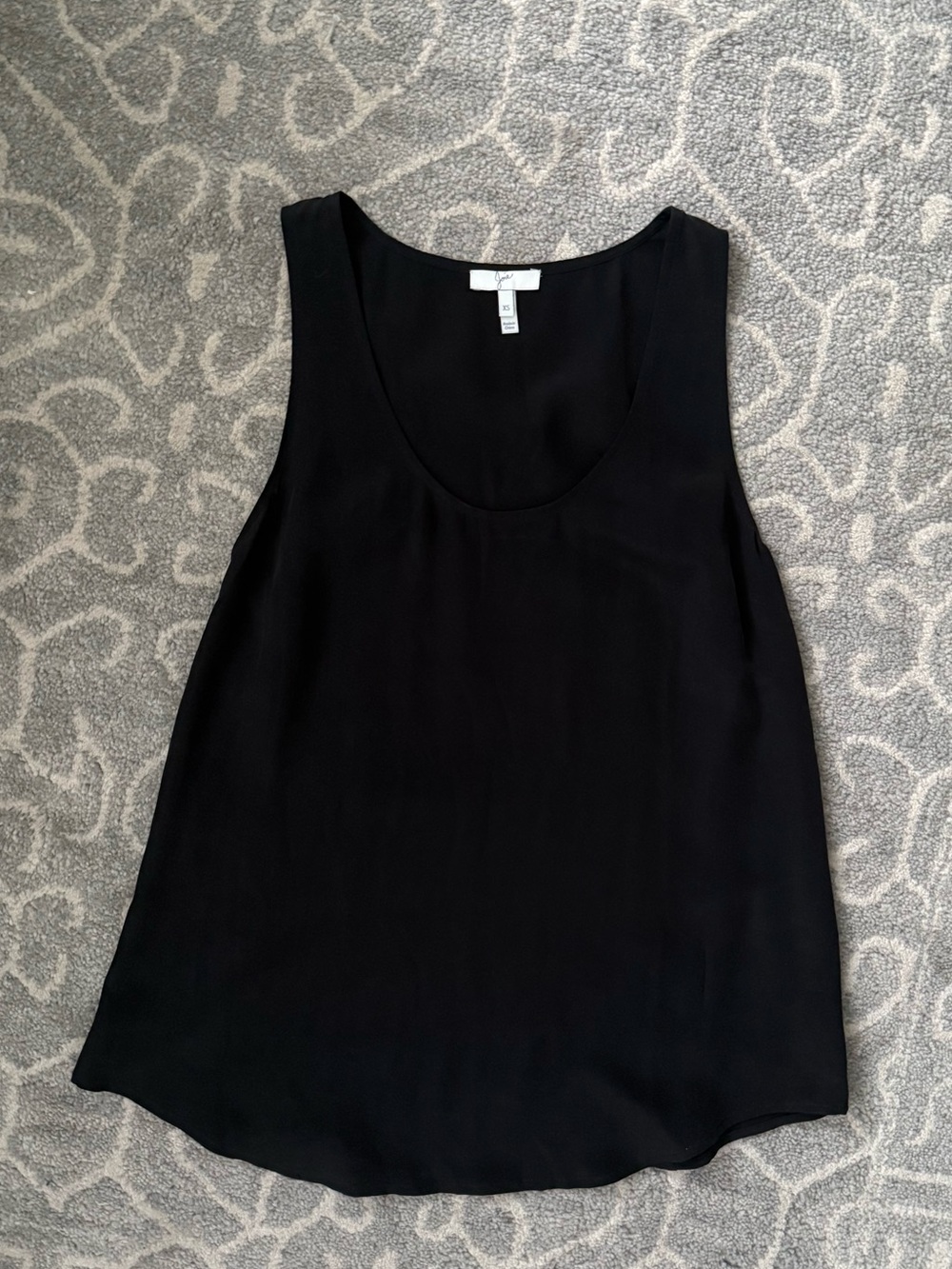 Joie Black Sleeveless Scoop Neck Camisole